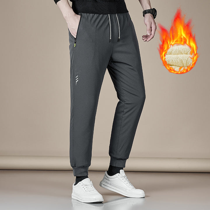 Men's nano windproof softshell pants with removable Sherpa lining Mune Fashion