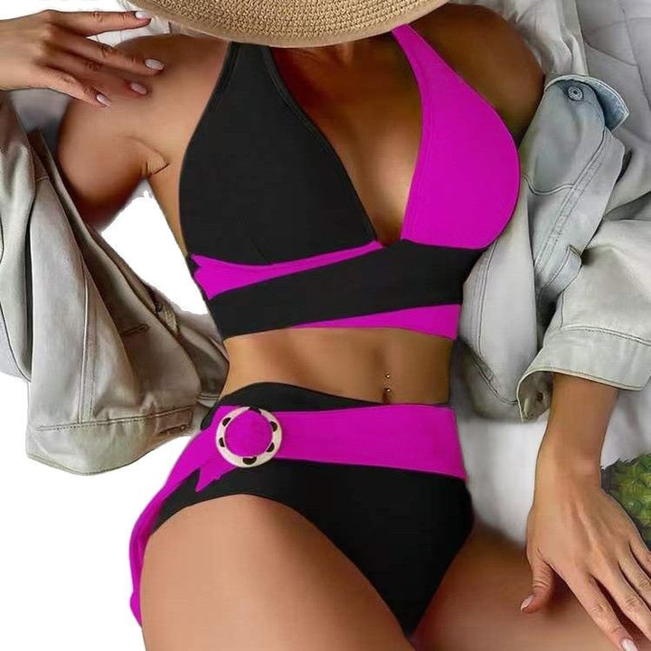 Women's bikini set with modern cut and creative design Mune Fashion