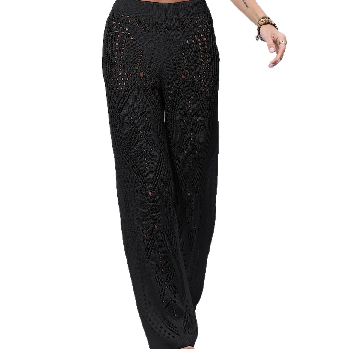 Women's Crochet Beach Pants Mune Fashion