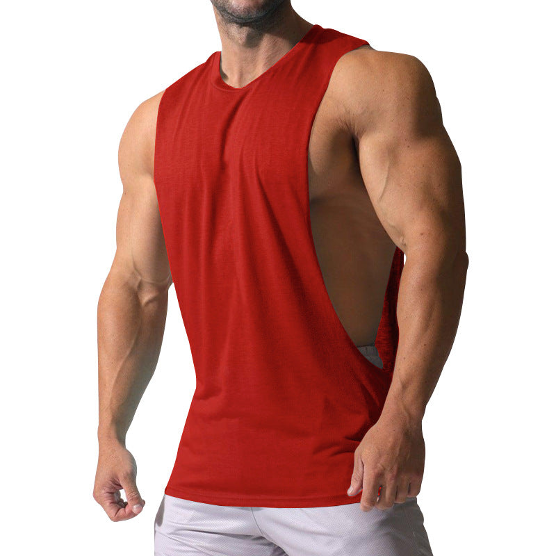 Men's muscle shirt with extra deep arm openings and breathable cotton blend Mune Fashion