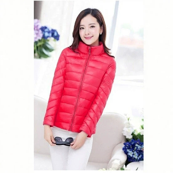 Women’s Lightweight and Fashionable Quilted Jacket Mune Fashion