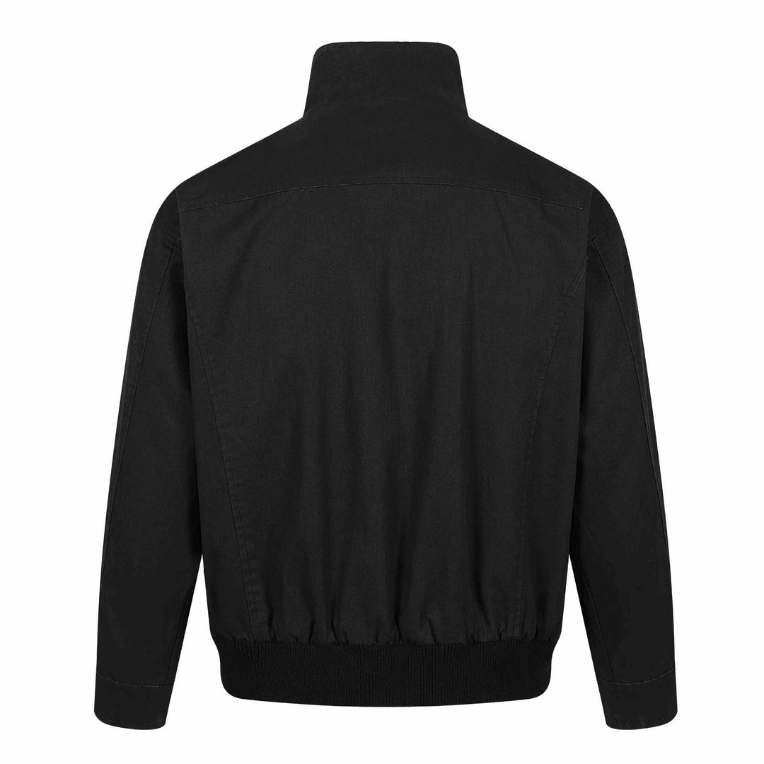 Men's Short Utility Bomber with High Stand Collar, Flap Pockets and Ribbed Cuffs Mune Fashion