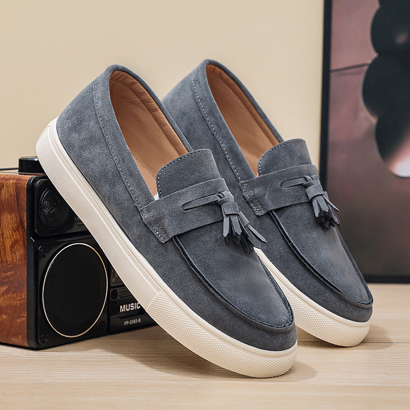 Men's Elegant Moccasins with Tassels