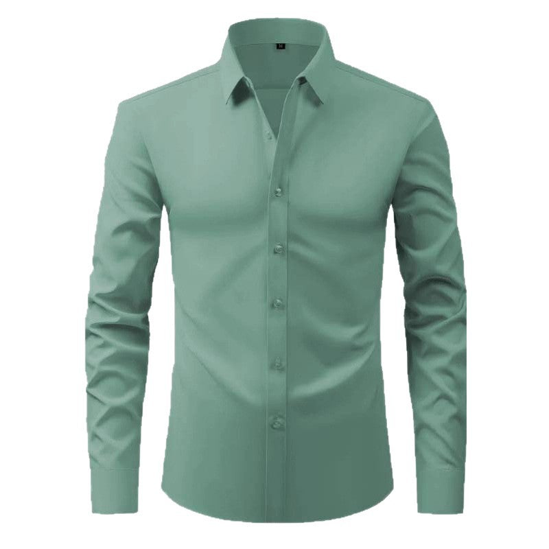 Men's long-sleeved shirt with innovative cut and modern design Mune Fashion