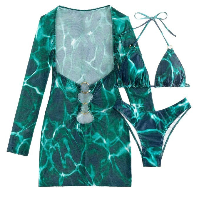 Ladies' swimwear dress with sophisticated cut-out design Mune Fashion