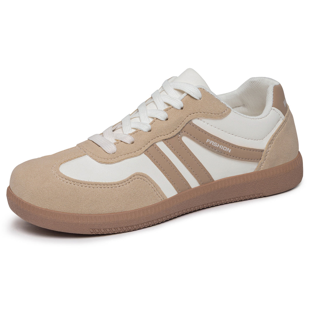 Women's retro-inspired low-top sneakers with suede and synthetic trims Mune Fashion