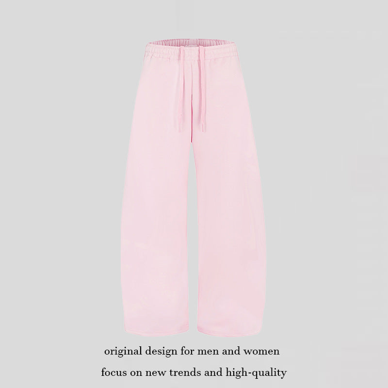 Women's Loose High-Waist Loungewear Pants with Drawstring and Wide Leg Mune Fashion
