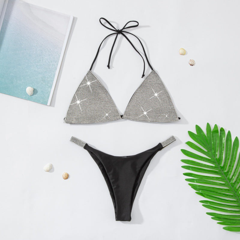 Women's bikini bottom with sparkling rhinestone details Mune Fashion