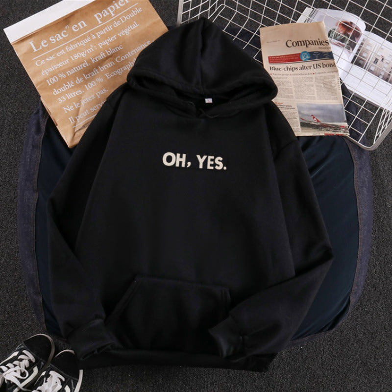 Women's hoodie with soft inner lining, kangaroo pocket, and subtle front print Mune Fashion