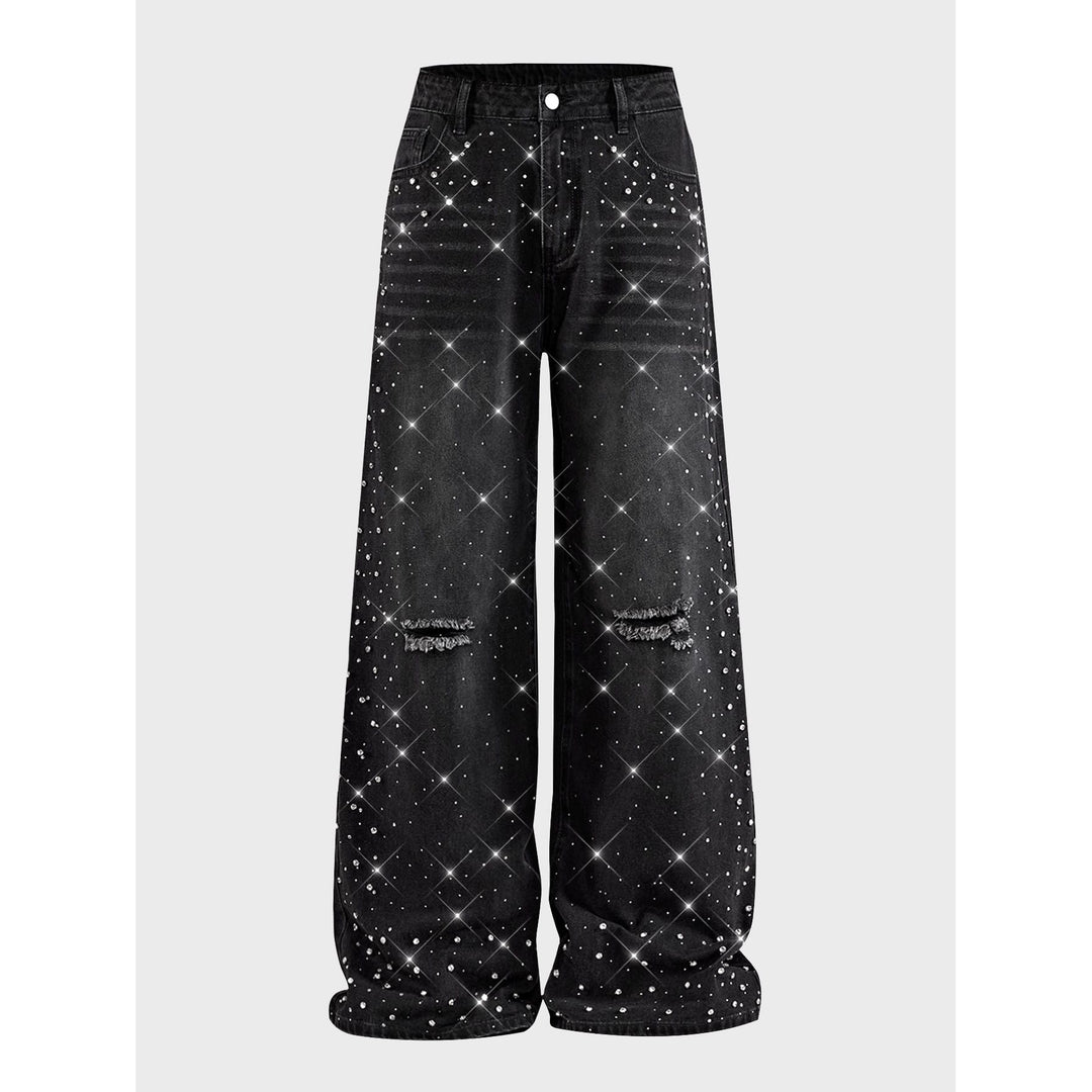Ladies Refined Jeans with Wide Leg Mune Fashion