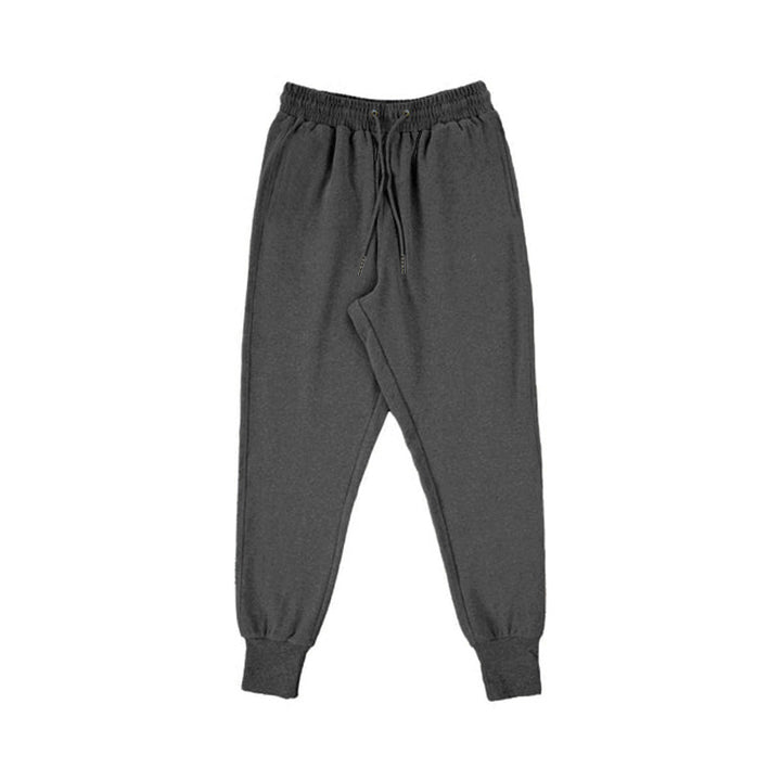 Unisex nan Jogging pants with a drop crotch, elastic drawstring waistband, and ribbed cuffs Mune Fashion