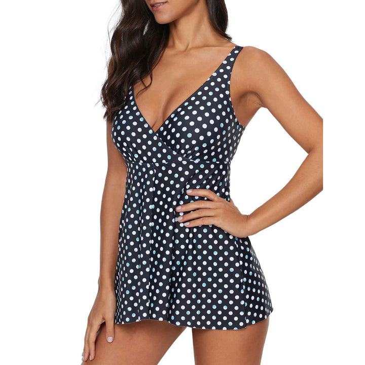 Women's leisure dress with elegant dot design Mune Fashion