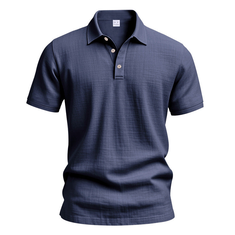 Men's nano lightweight structured polo with kent collar and concealed button placket Mune Fashion