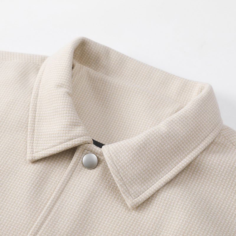 Men's leisure jacket with textured design Mune Fashion