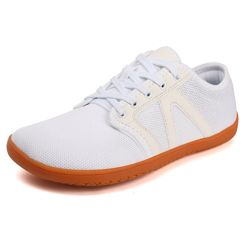 Unisex nan minimalist city sneaker with fine mesh textile upper, padded instep and flexible rubber outsole Mune Fashion