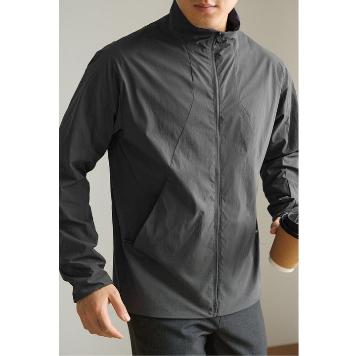Men's Padded Short Parka with Hood windproof water-repellent and multifunctional pockets Mune Fashion