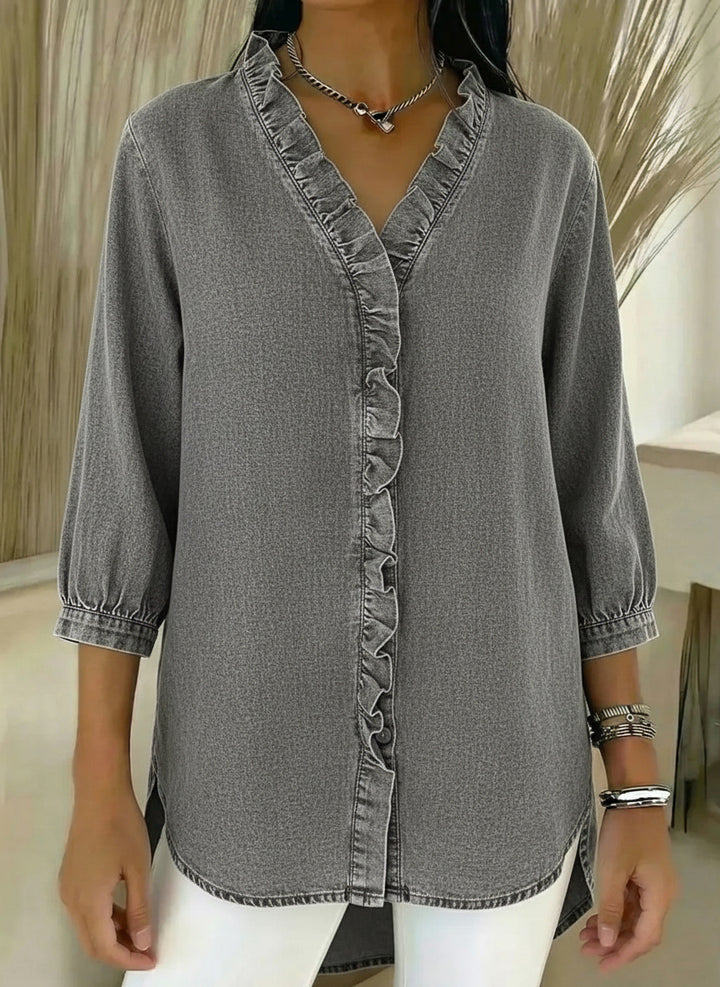Women Long Sleeve Blouse Mune Fashion