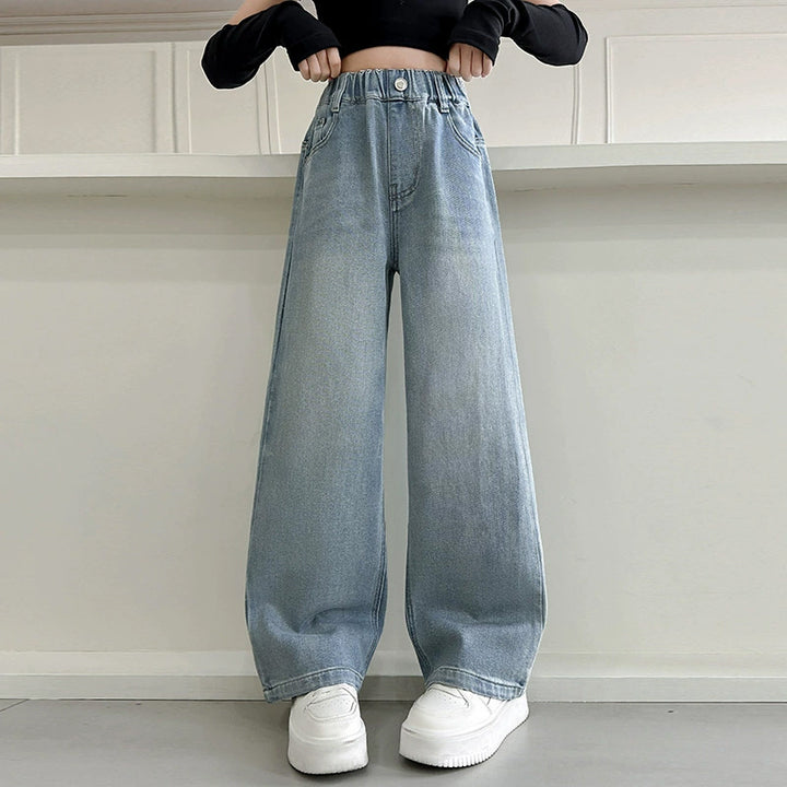 Women's Wide Jeans Pants Mune Fashion