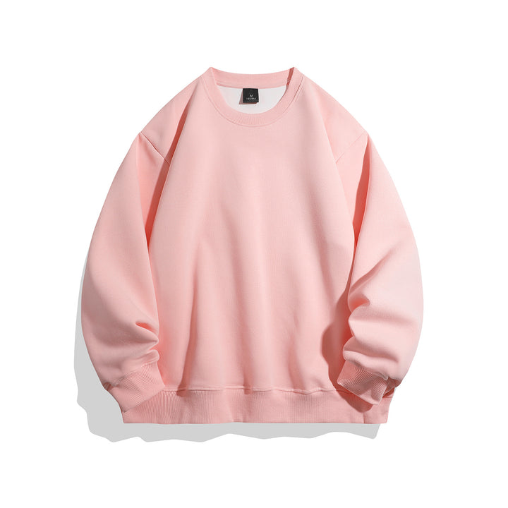 Men's Oversized Crew Neck Sweatshirt with Deep Fit, Raglan Sleeves, and Ribbed Cuffs Mune Fashion