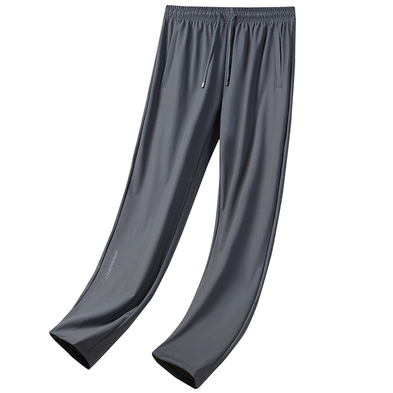 Men's Lightweight Sports Pants with Elastic Waistband Mune Fashion