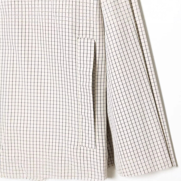 Women's Checkered Relaxed Jogger Pants with Elastic Waistband, Elastic Cuffs and Snap Button Cuffs Mune Fashion
