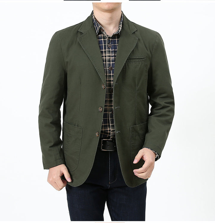 Men's Stylish Casual Jacket with Pockets Mune Fashion