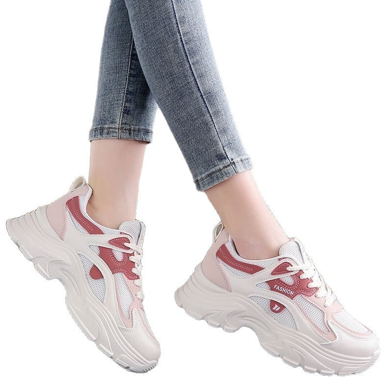 Ladies Fashion Sneakers with breathable mesh upper and cushioned sole Mune Fashion