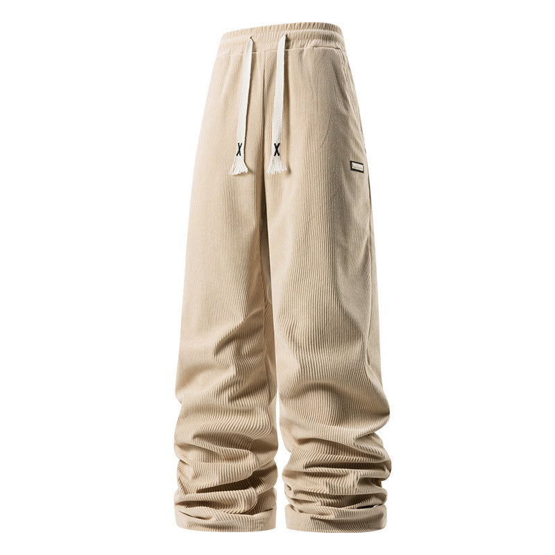 Men's sporty casual trousers with elastic waistband Mune Fashion