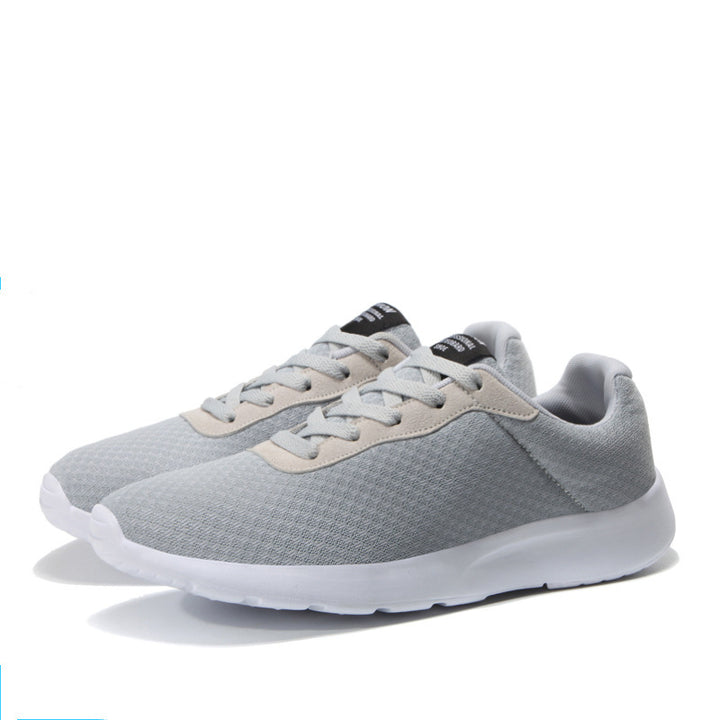 Unisex lightweight training sneakers with seamless knitted upper material, padded heel collar, and responsive EVA midsole Mune Fashion