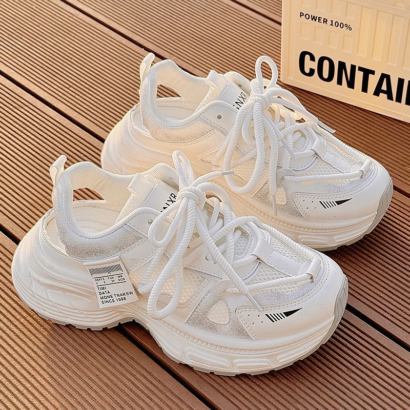 Women's Sporty Sneakers with Breathable Mesh Upper and Non-Slip Sole Mune Fashion