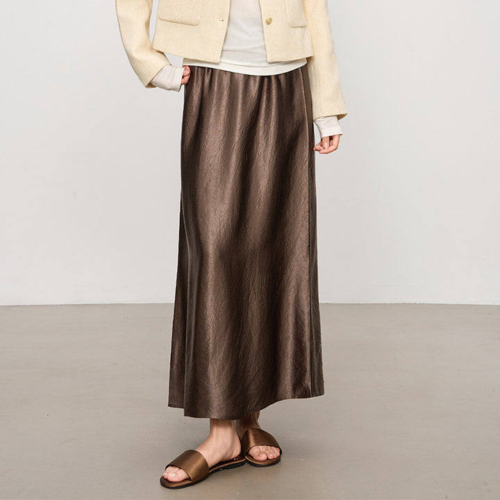 Women's Elegant Maxi Skirt made of high-quality Chiffon Mune Fashion