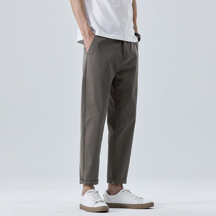 Men's Stylish Chino Pants with Pleats Mune Fashion