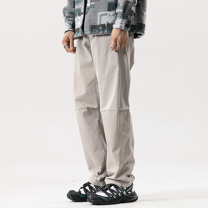 Men's utility cargo pants with knee inserts, D-ring and straight leg Drune
