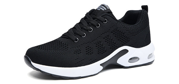 Women's breathable knit sneakers with air chamber midsole and padded entry Mune Fashion