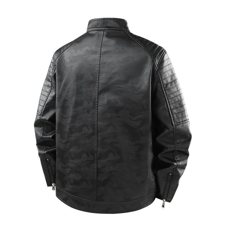 Men's Leather Jacket Mune Fashion
