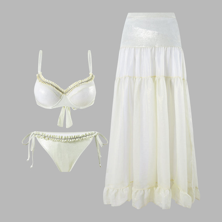 Women’s Bikini Set with Flowing Skirt Mune Fashion
