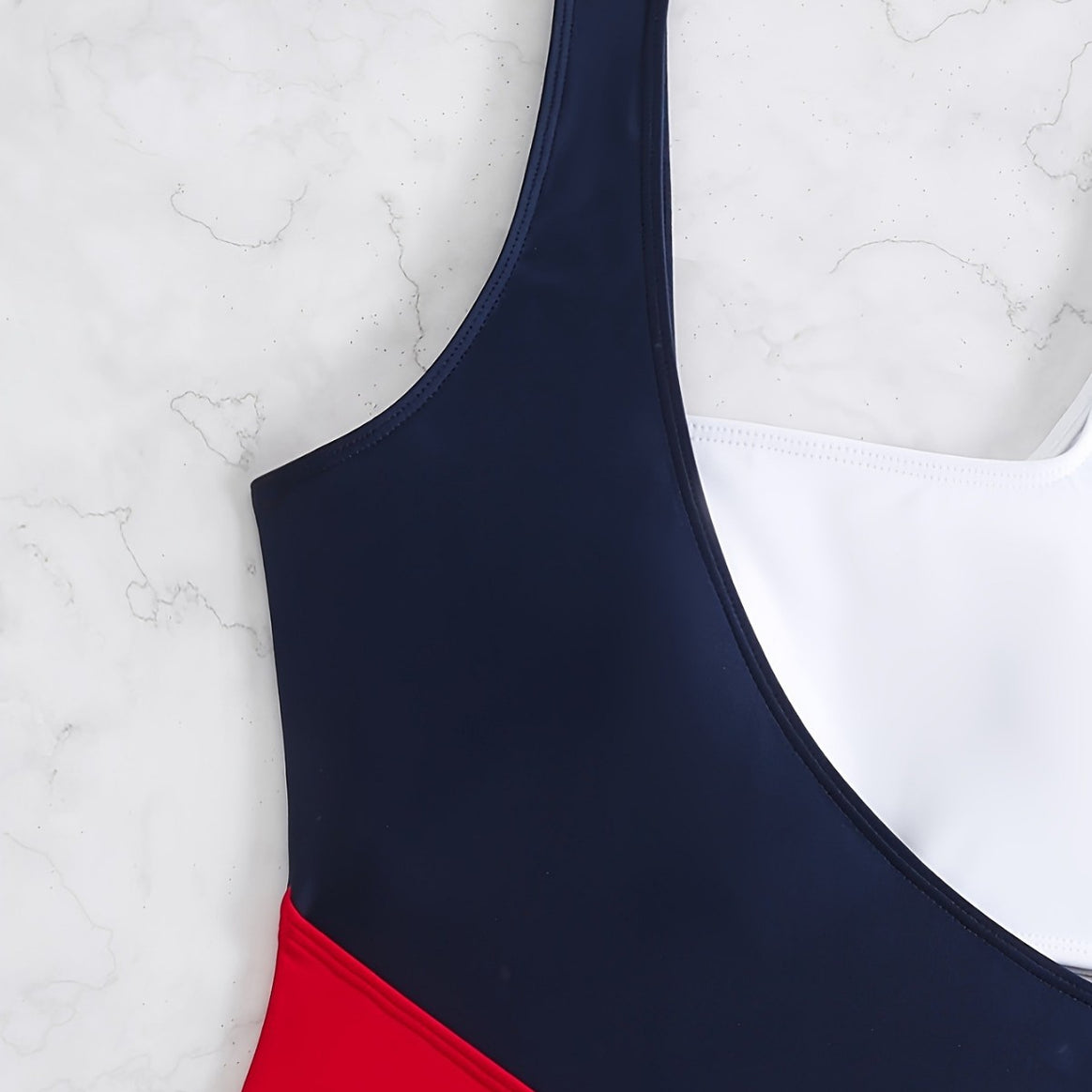 Women's one-piece swimsuit with asymmetrical design and high-cut bottom Mune Fashion