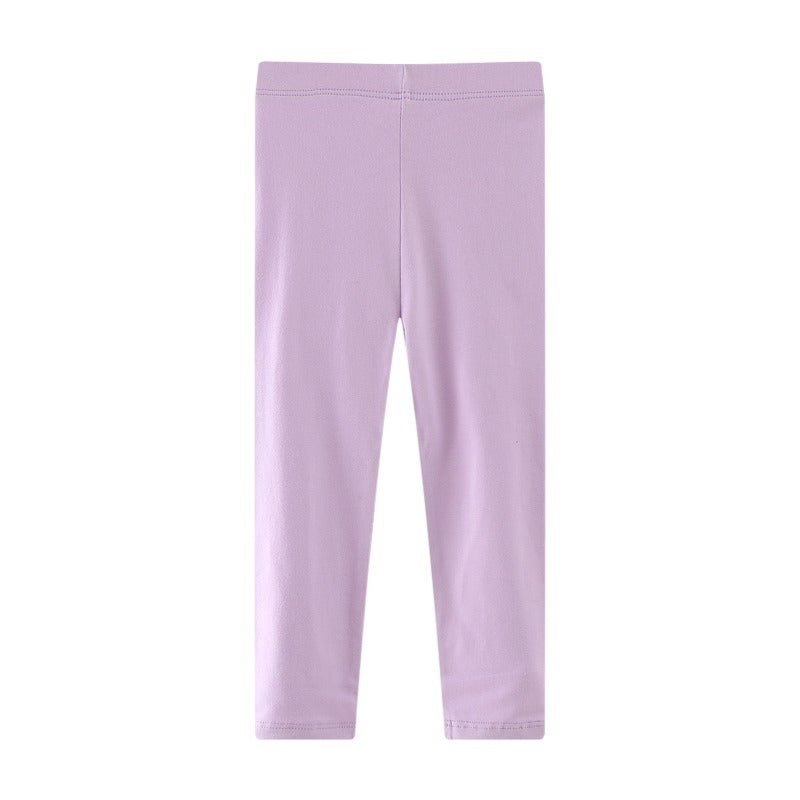Girls leggings made of elastic jersey material Mune Fashion