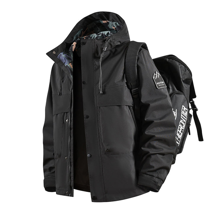 Men's Waterproof Leisure Jacket Mune Fashion