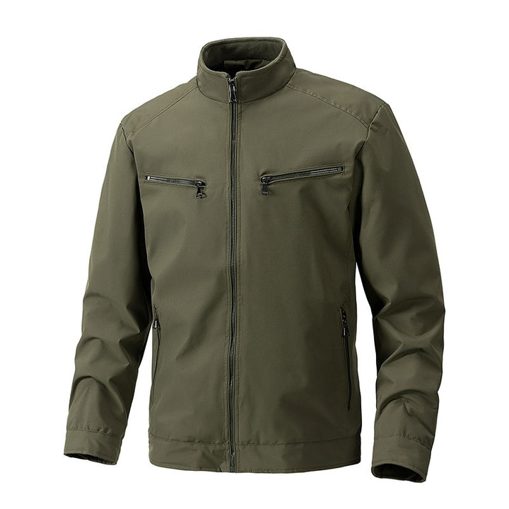 Men's outdoor jacket with high collar Mune Fashion