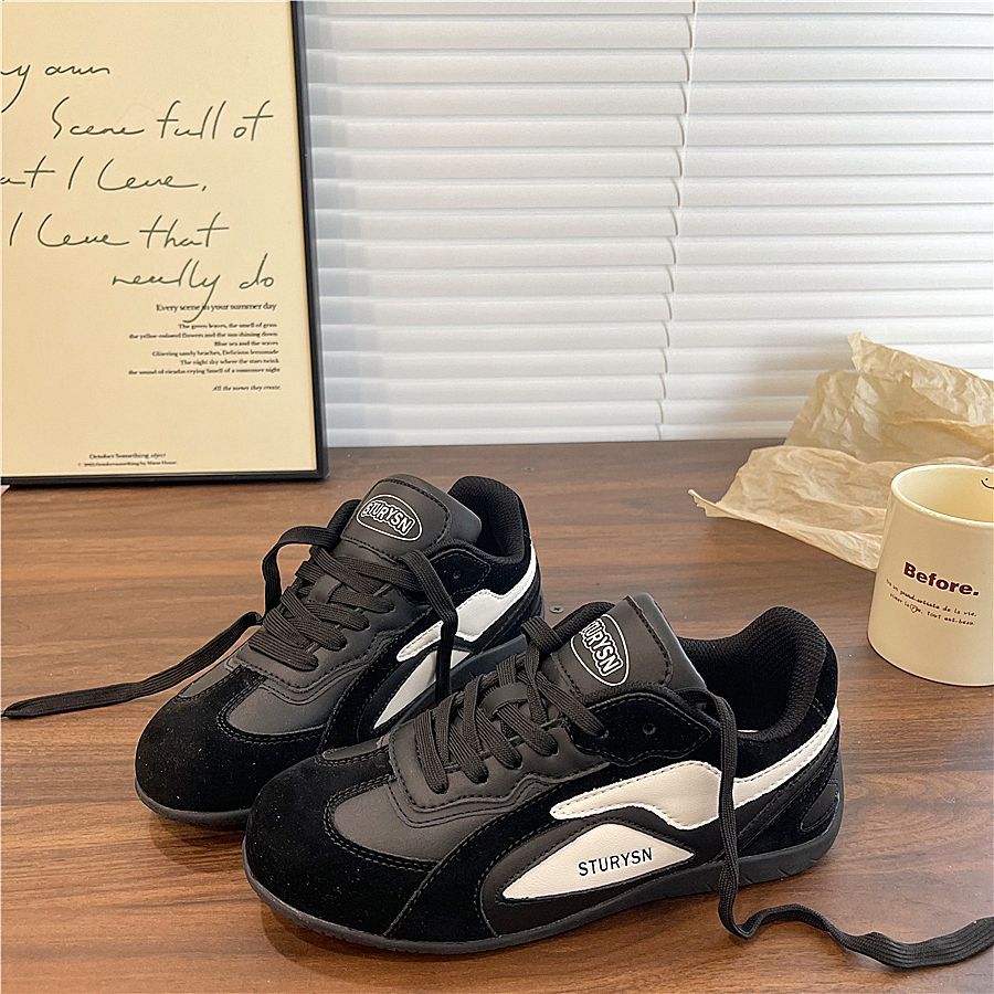 Women's Leisure Sneakers with Soft Suede and Breathable Upper Material Mune Fashion