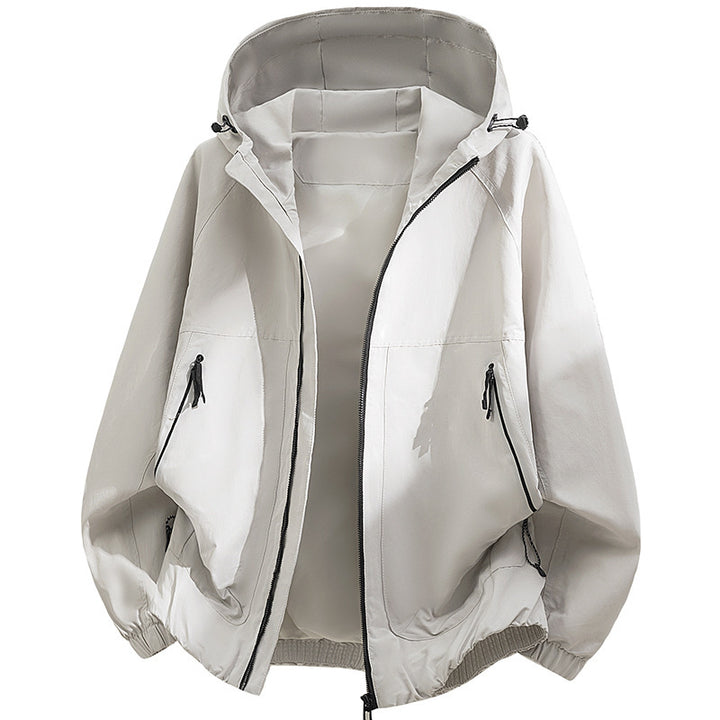 Men's technical hooded softshell jacket with adjustable hood and utility pockets Mune Fashion