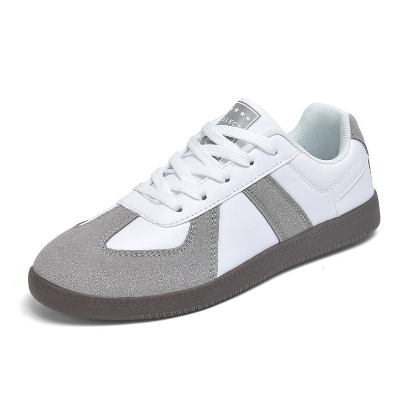 Unisex nan urban Tennis sneaker with suede overlays, padded heel collar, and vulcanized rubber sole Mune Fashion
