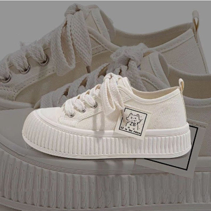 Women's sneakers with trendy platform sole and comfortable upper material Mune Fashion