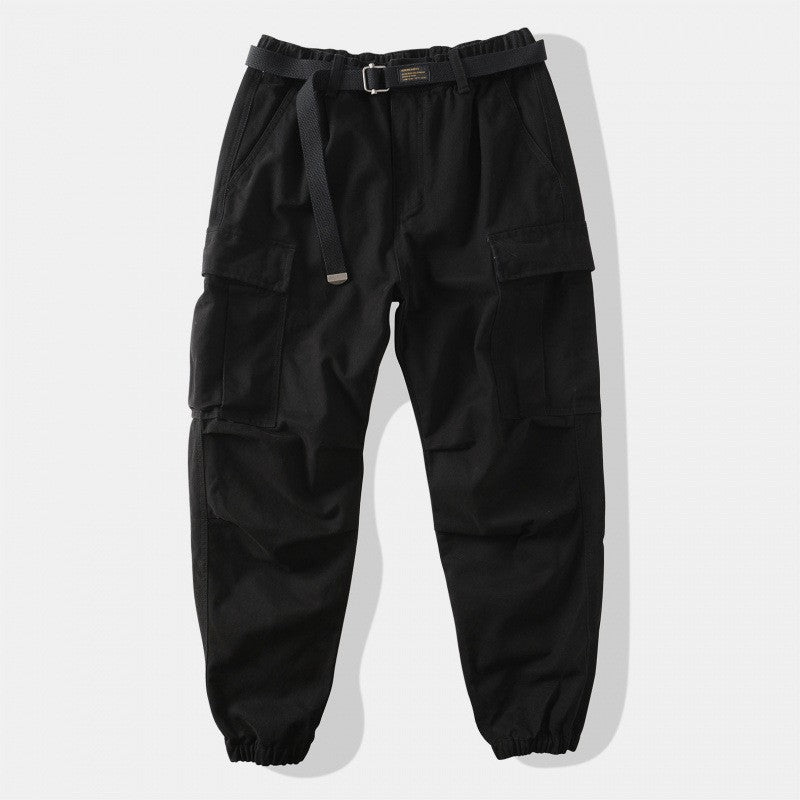 Men's cargo pants with adjustable waistband and practical pockets Mune Fashion