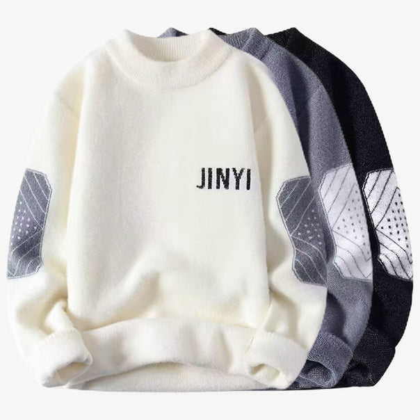 Men's Stylish Round Neck Sweater Mune Fashion