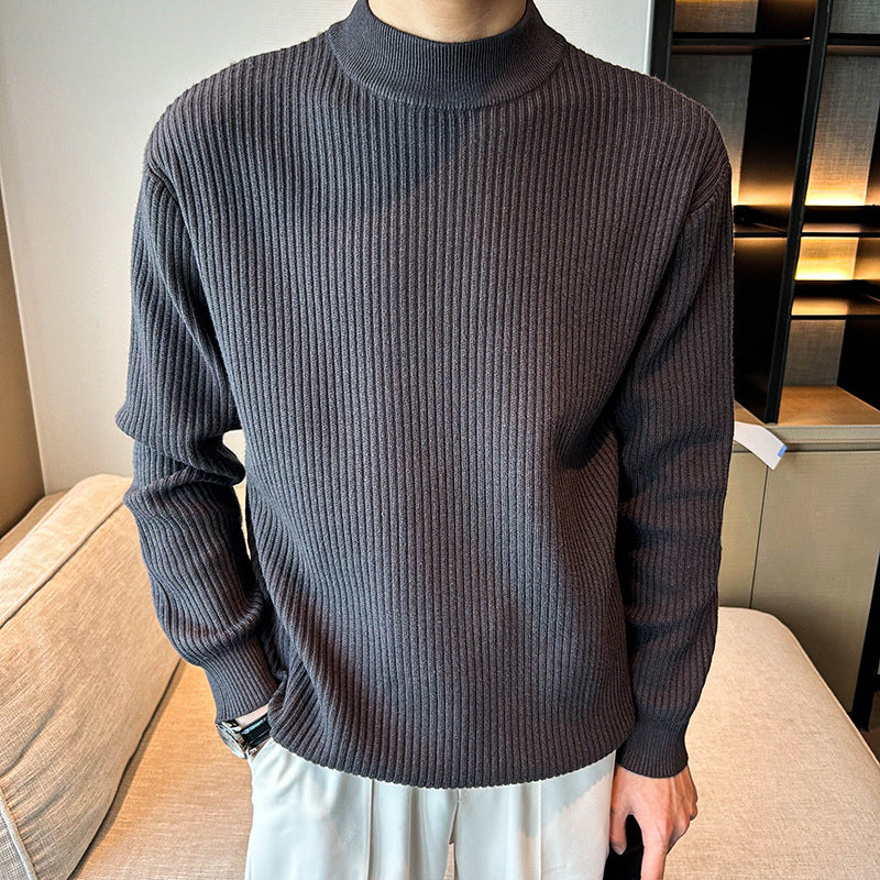 Men's Cozy Ribbed Knit Sweater Mune Fashion