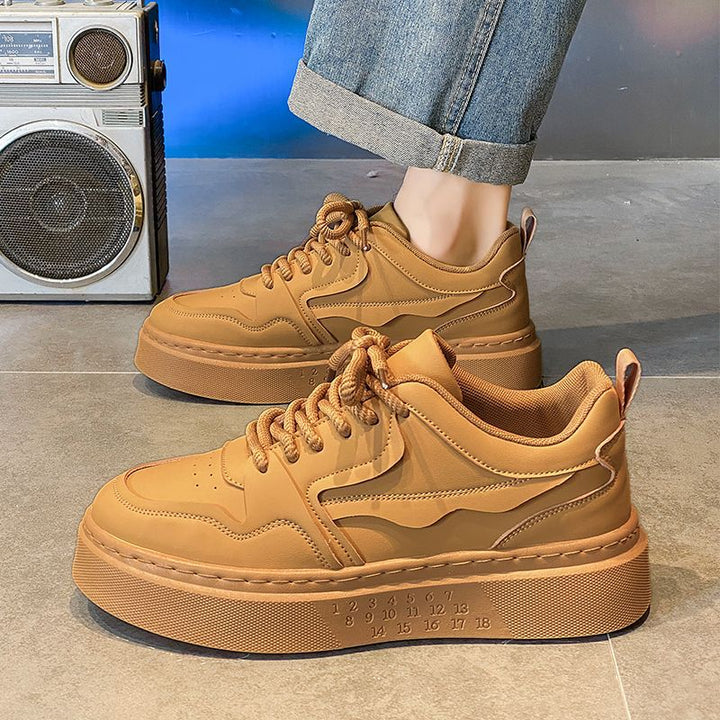 Women Chunky Sneaker with high platform and stylish accents Mune Fashion