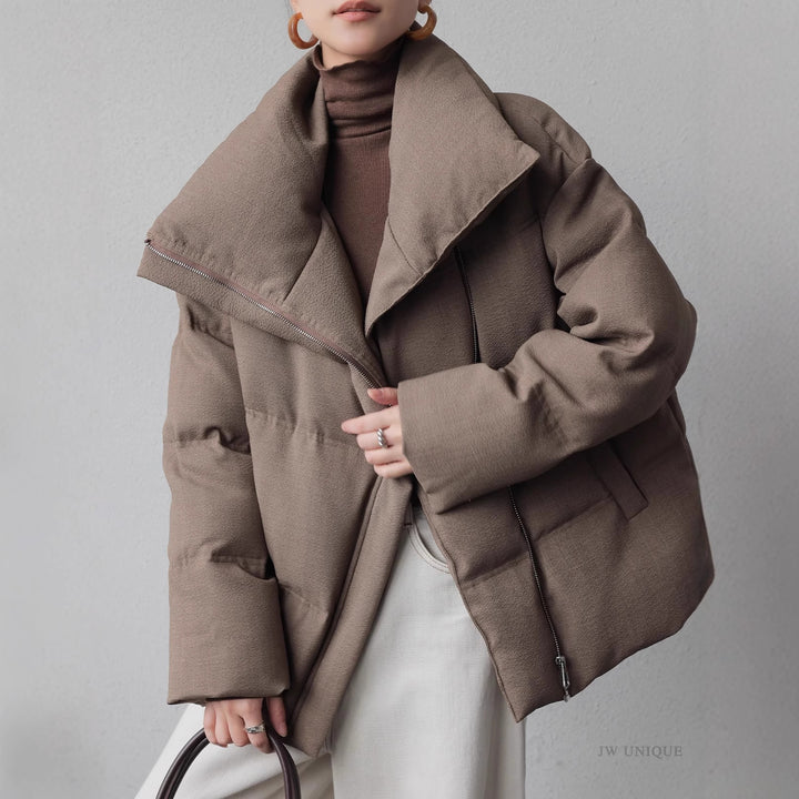 Women's Fashionable Oversized Down Jacket Mune Fashion