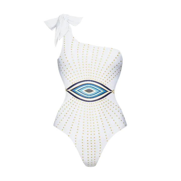 Women's bikini set with voluminous skirt and ruffled top Mune Fashion